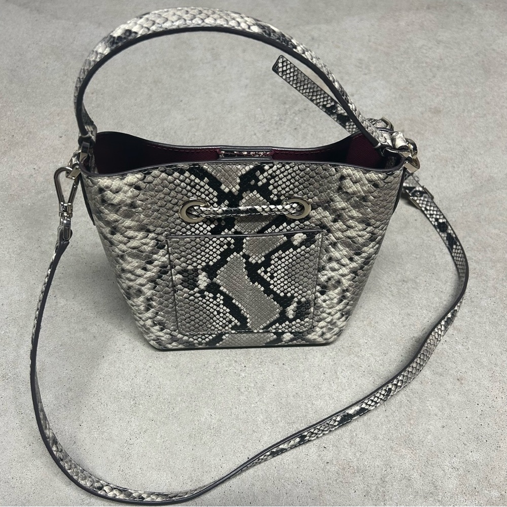 Kate Spade Eva Exotic Python Snakeskin Print Buck… - image 3